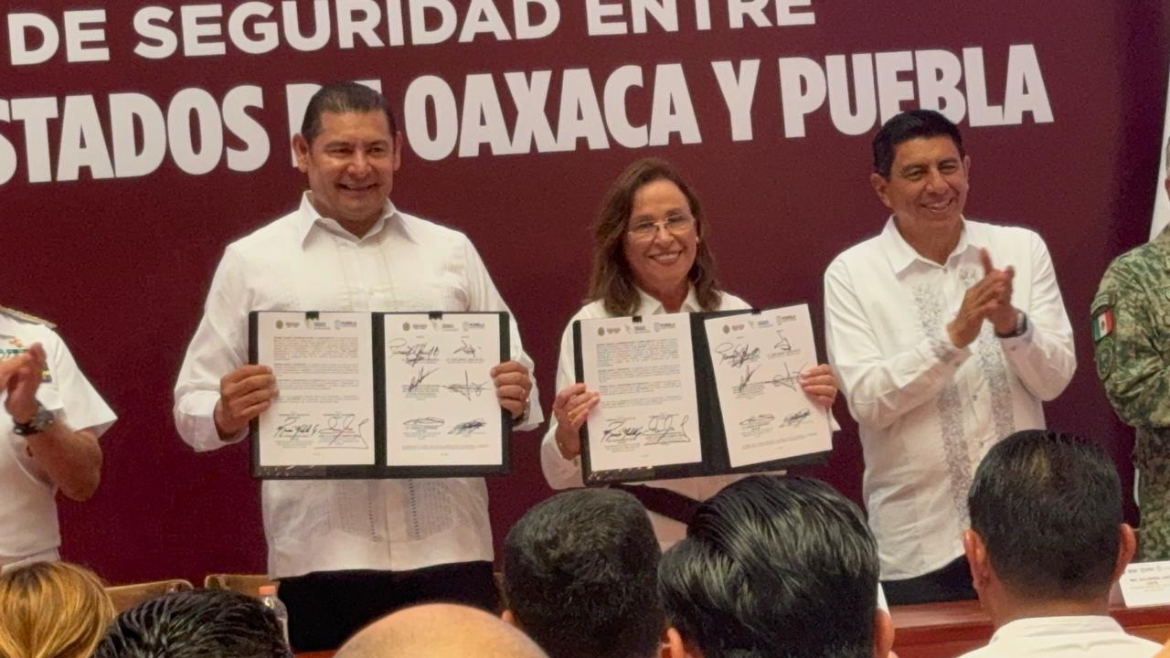 Puebla, Veracruz y Oaxaca fortalecen estrategia de seguridad con firma de convenio