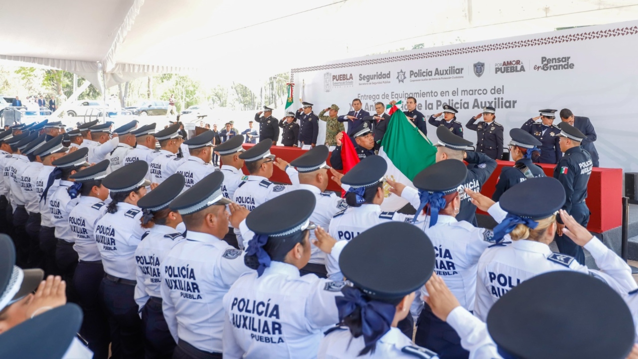 Anuncia Armenta aumento salarial para la Policía Auxiliar