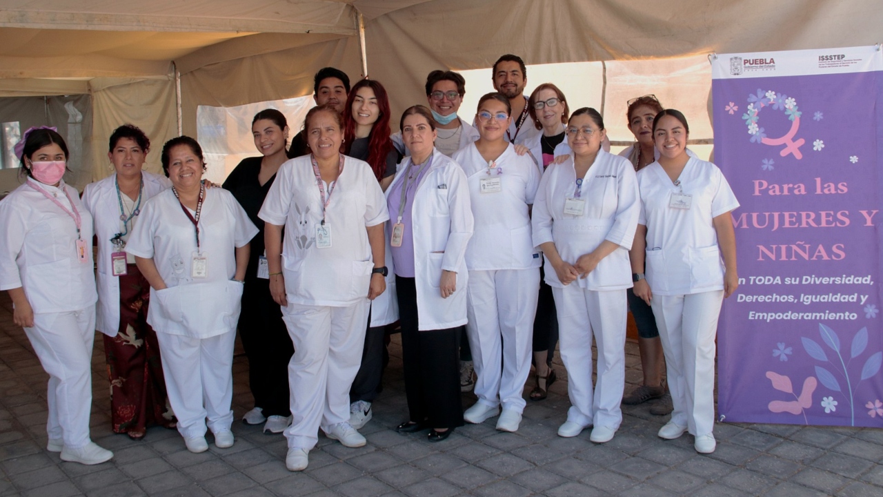 Con Jornada, ISSSTEP fortalece atención integral de las mujeres