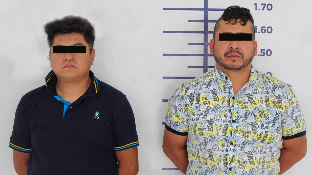 Atrapan a dos por robo y secuestro; rescatan a víctima