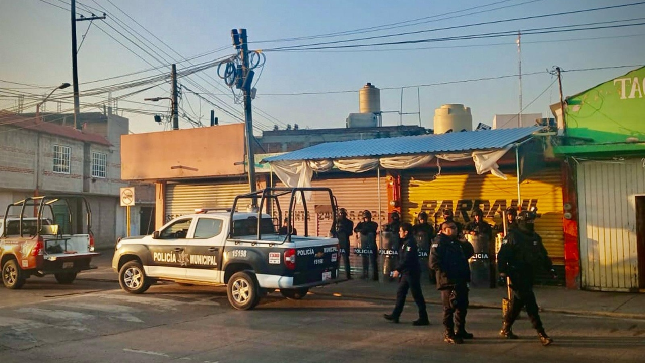 Realiza Texmelucan operativo vial en Camino a Moyotinzgo