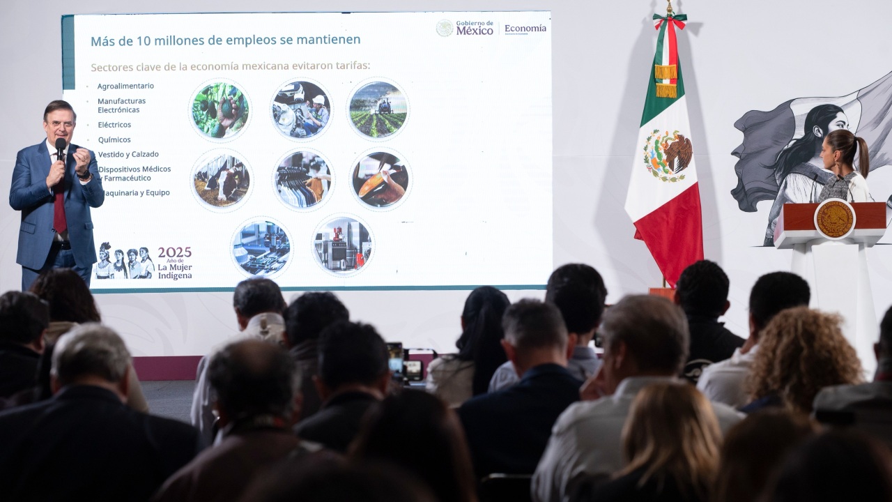 México evitó aranceles gracias a la buena relación con Trump, destaca Sheinbaum