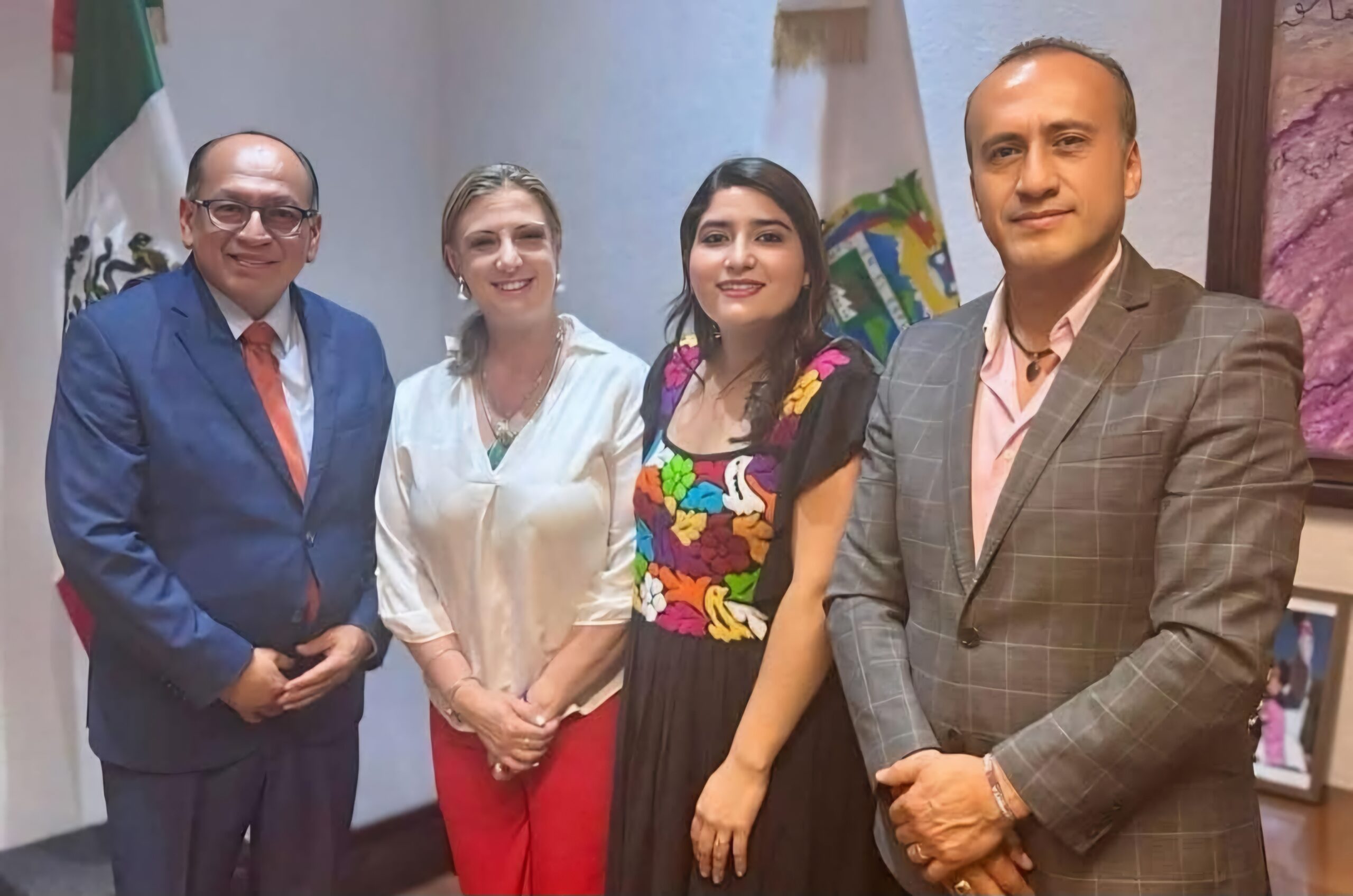 Diputados de Morena sostienen reunión de trabajo con el secretario de Gobernación Samuel Aguilar