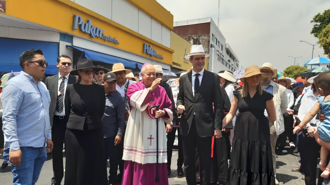 Más de 180 mil participan en la Procesión del Viernes Santo en Puebla