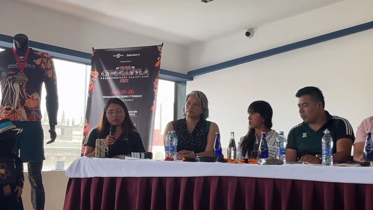 Invitan autoridades a participar en el Trail Chignautla 2025