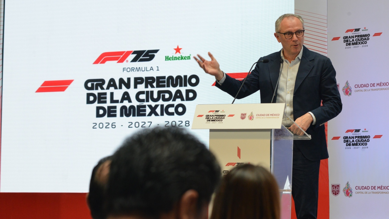 Habrá 3 años más del Gran Premio de México de la F1