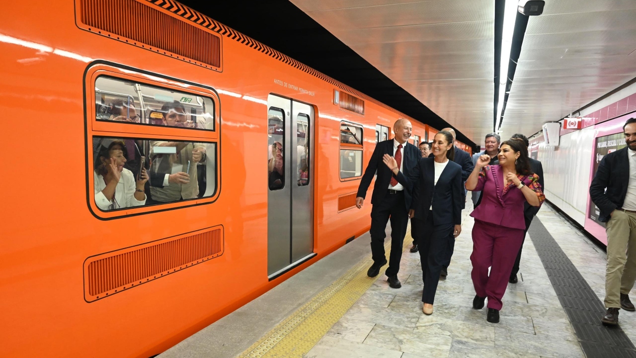 Inauguran tramo Cuauhtémoc-Chapultepec de la Nueva Línea 1 del Metro