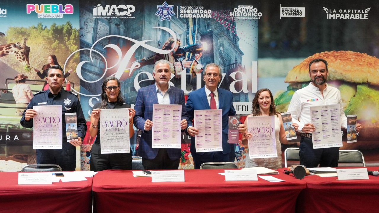 Anuncia Comuna el “Festival Sacro Semana Santa Puebla”