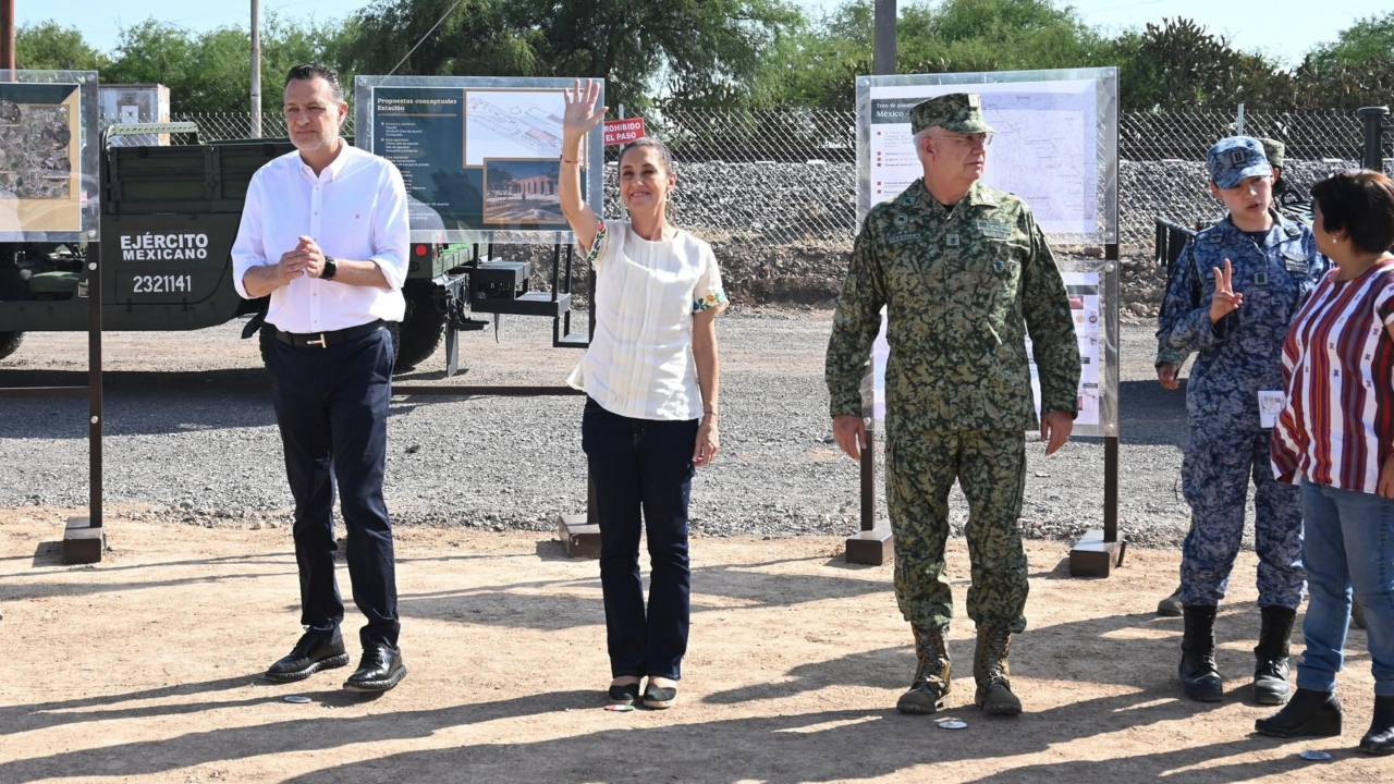 Inicia Sheinbaum obras del Tren México-Querétaro; se inaugurará en 2027