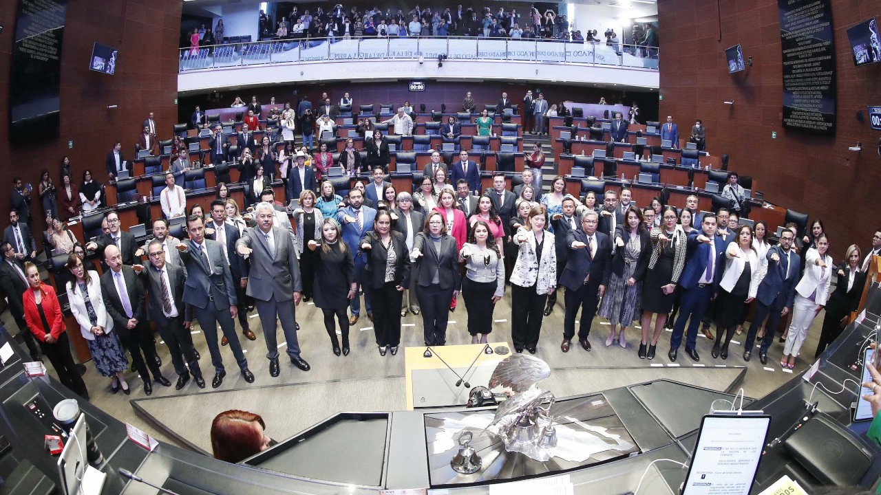 Senado nombra a magistrados del Tribunal Electoral local