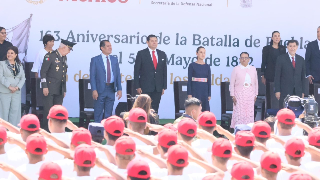 Alejandro Armenta resalta el heroísmo de Puebla en 1862