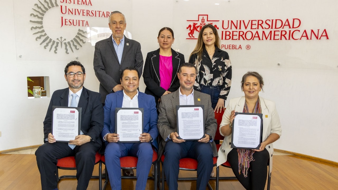 IBERO Puebla y San Martín Texmelucan firman convenio de colaboración
