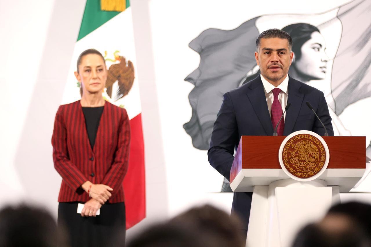 Reporta García Harfuch 10 mil 962 armas incautadas en lo que va del gobierno de Claudia Sheinbaum