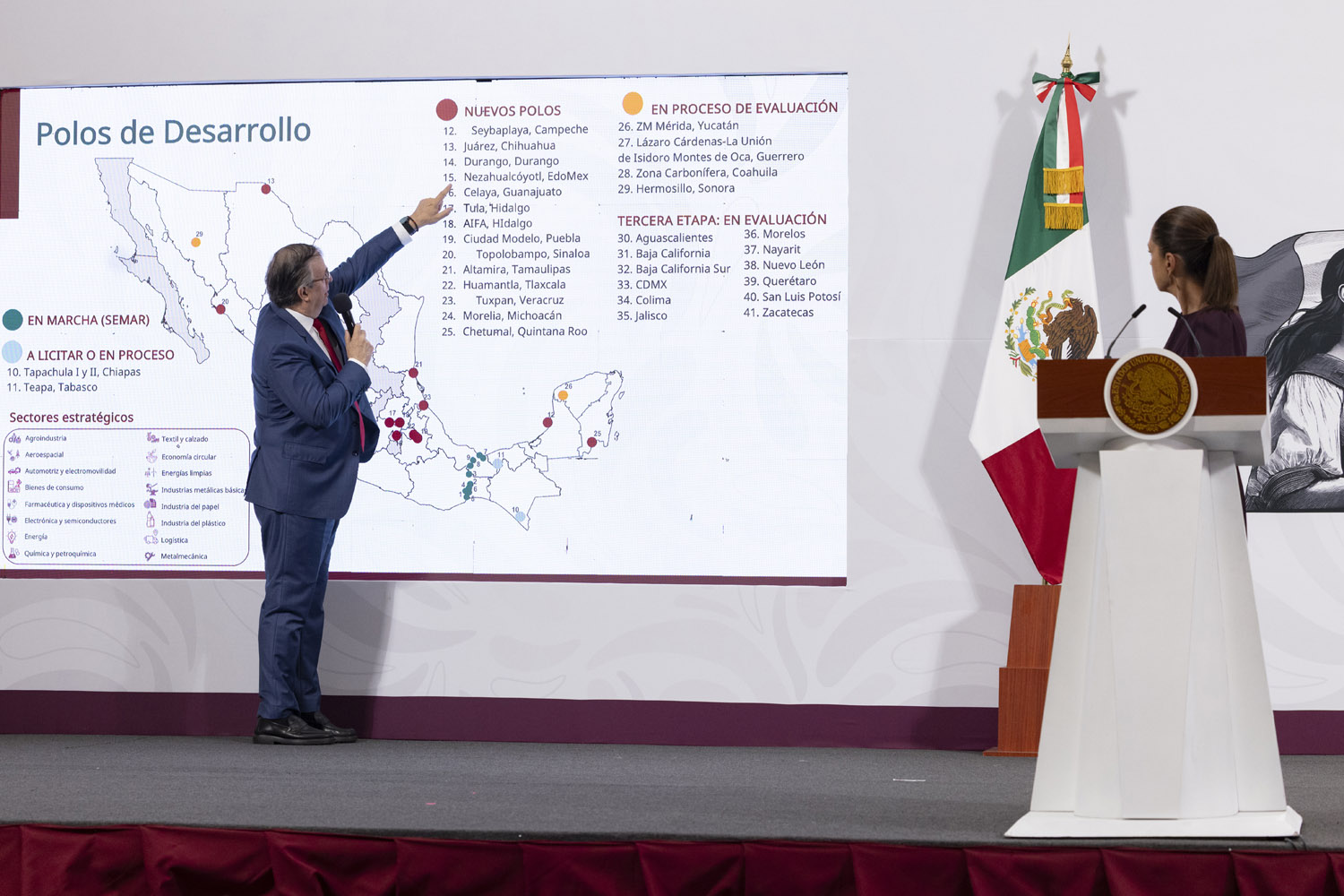 “La economía de México va bien, no se necesita cambiar el modelo, ha dado resultados”: Presidenta