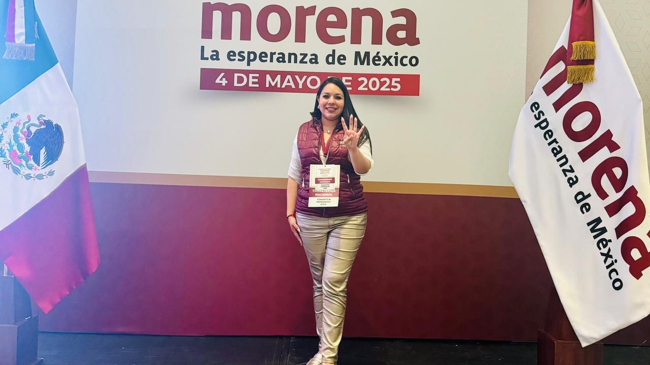 Tonantzin Fernández participó en el VI Consejo Nacional de Morena