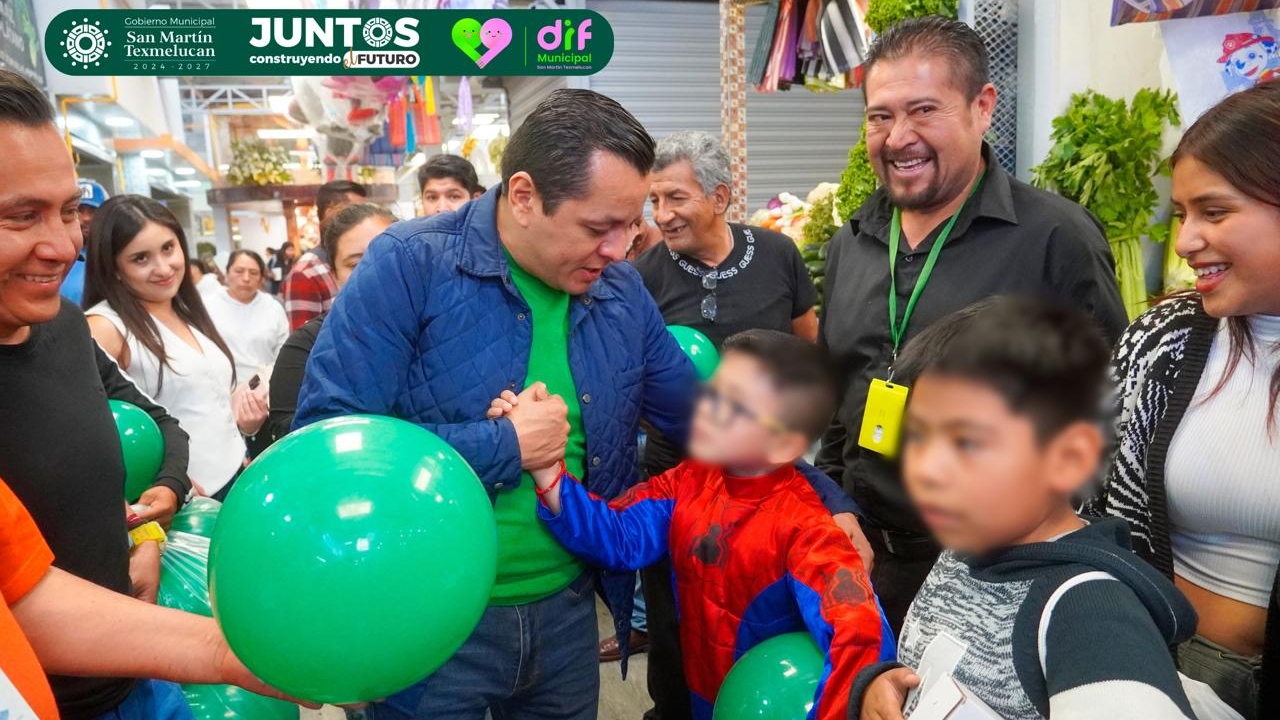 SEDIF, DIF y Comuna de Texmelucan entregan más de 2 mil juguetes