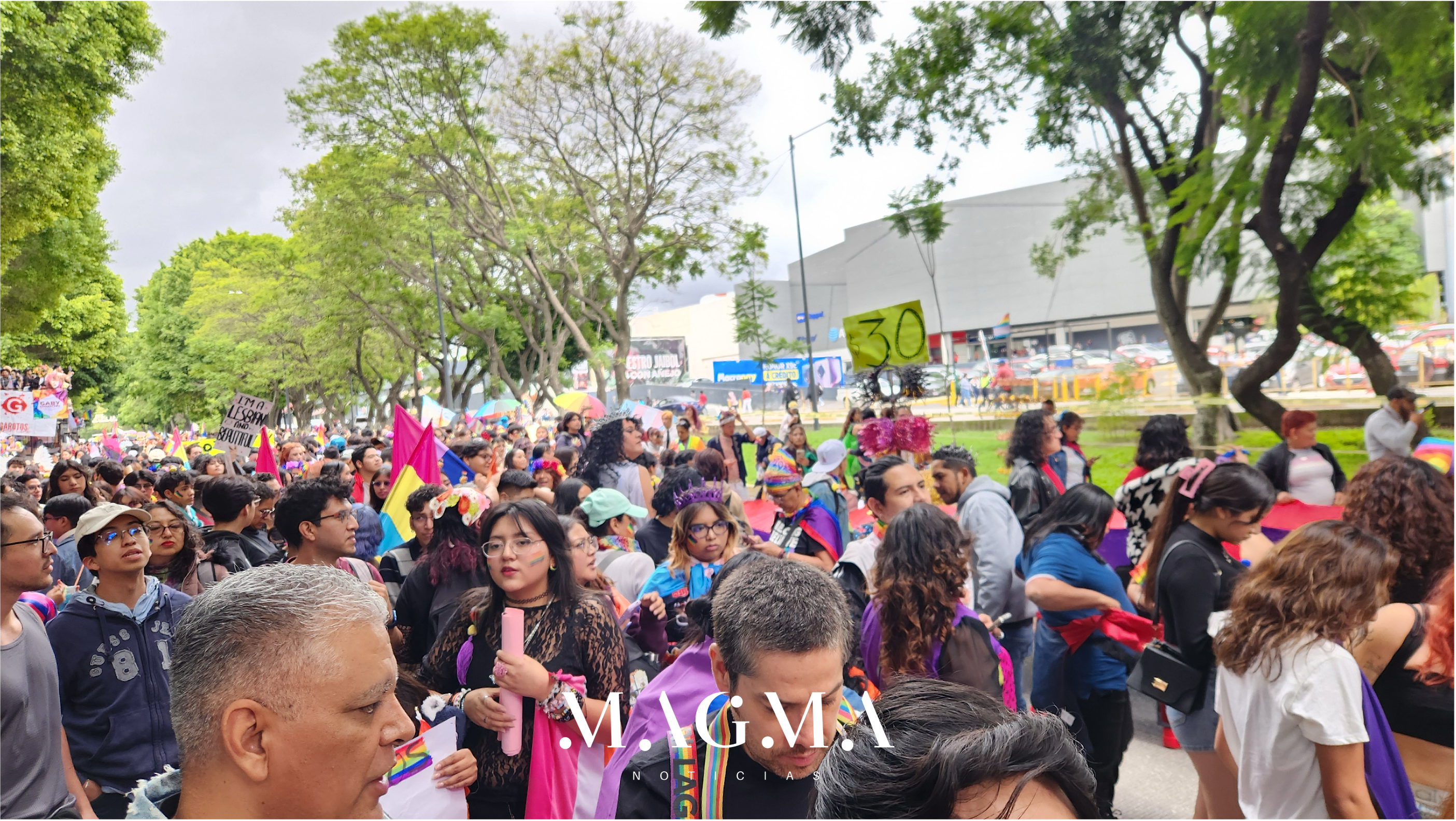 Puebla vive su 23ª Marcha del Orgullo LGBTQ+