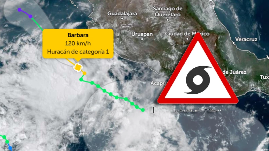 Huracán Bárbara, primer ciclón de la temporada 2025, impactará costas del Pacífico