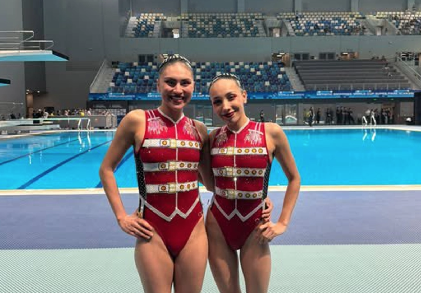 México avanza a la final de rutina libre en Mundial de Natación Artística