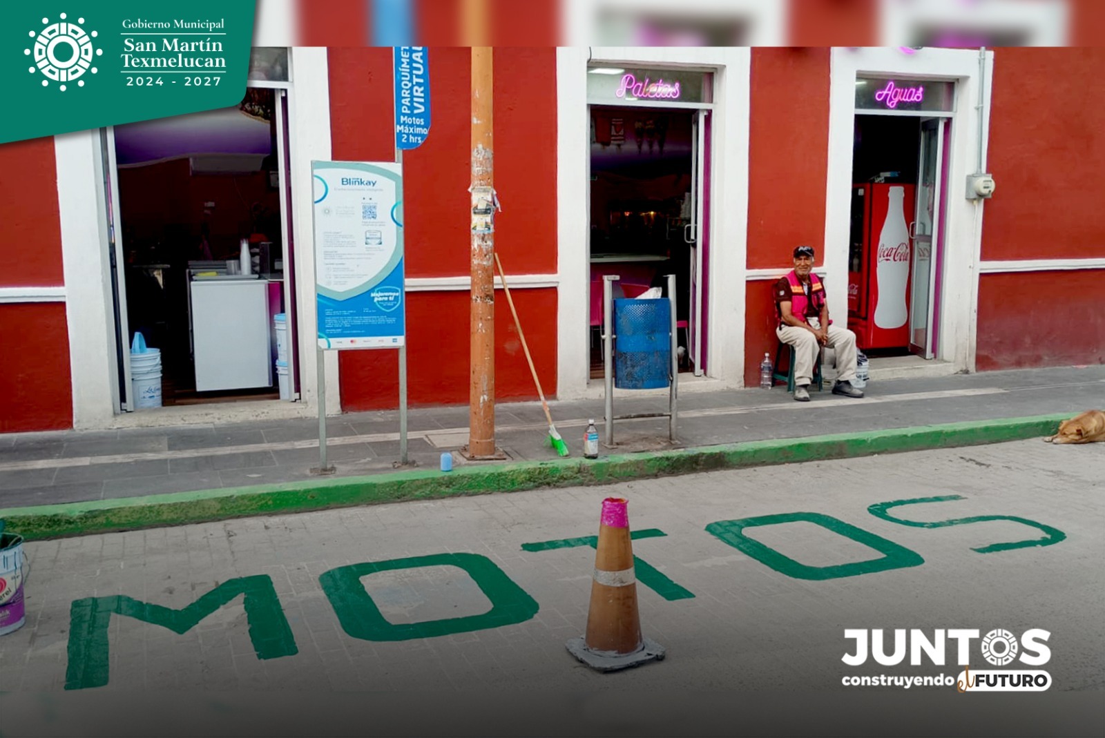 Texmelucan regulariza estacionamiento de motocicletas en vía pública a partir del 7 de julio