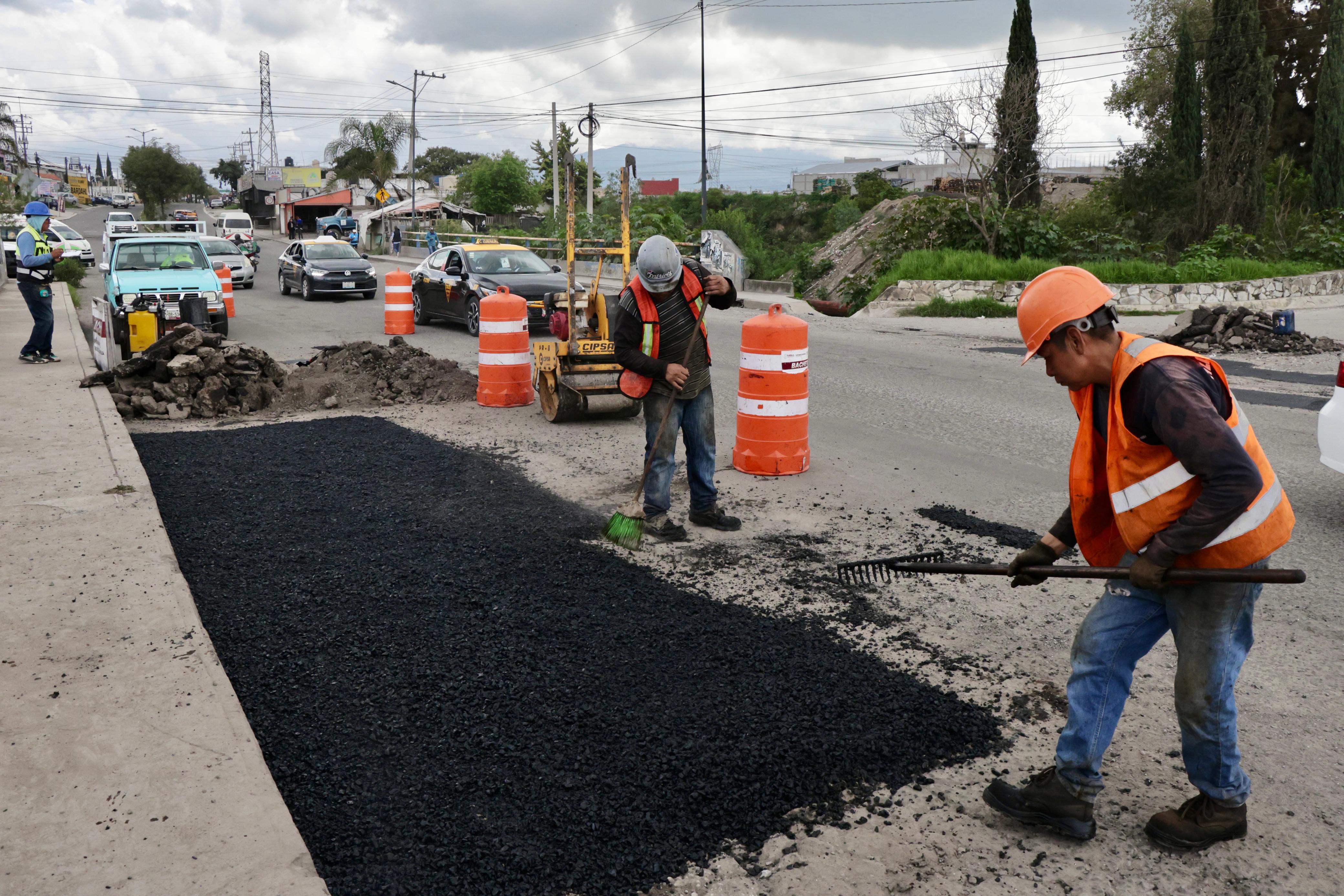 Bachetón mejora vialidades y movilidad en Puebla