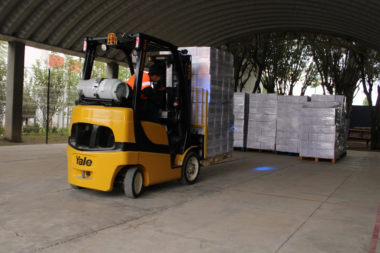 Cholula recibe apoyos alimentarios para 6 mil personas