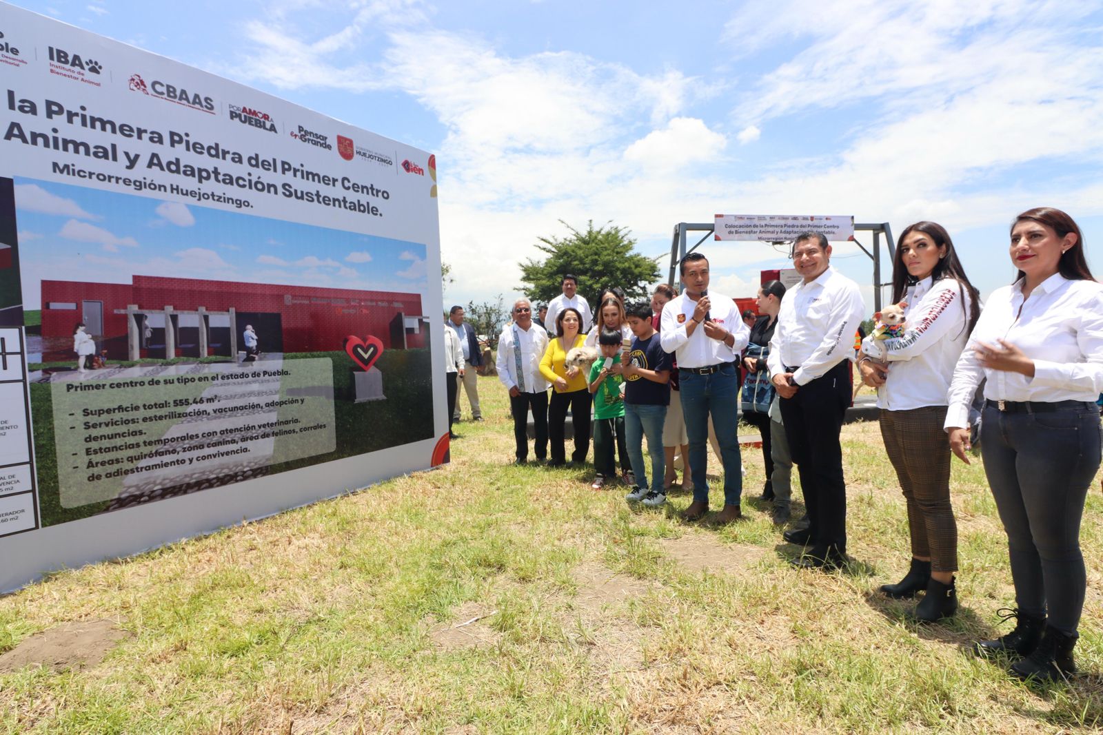 Puebla inicia construcción de primer Centro de Bienestar Animal