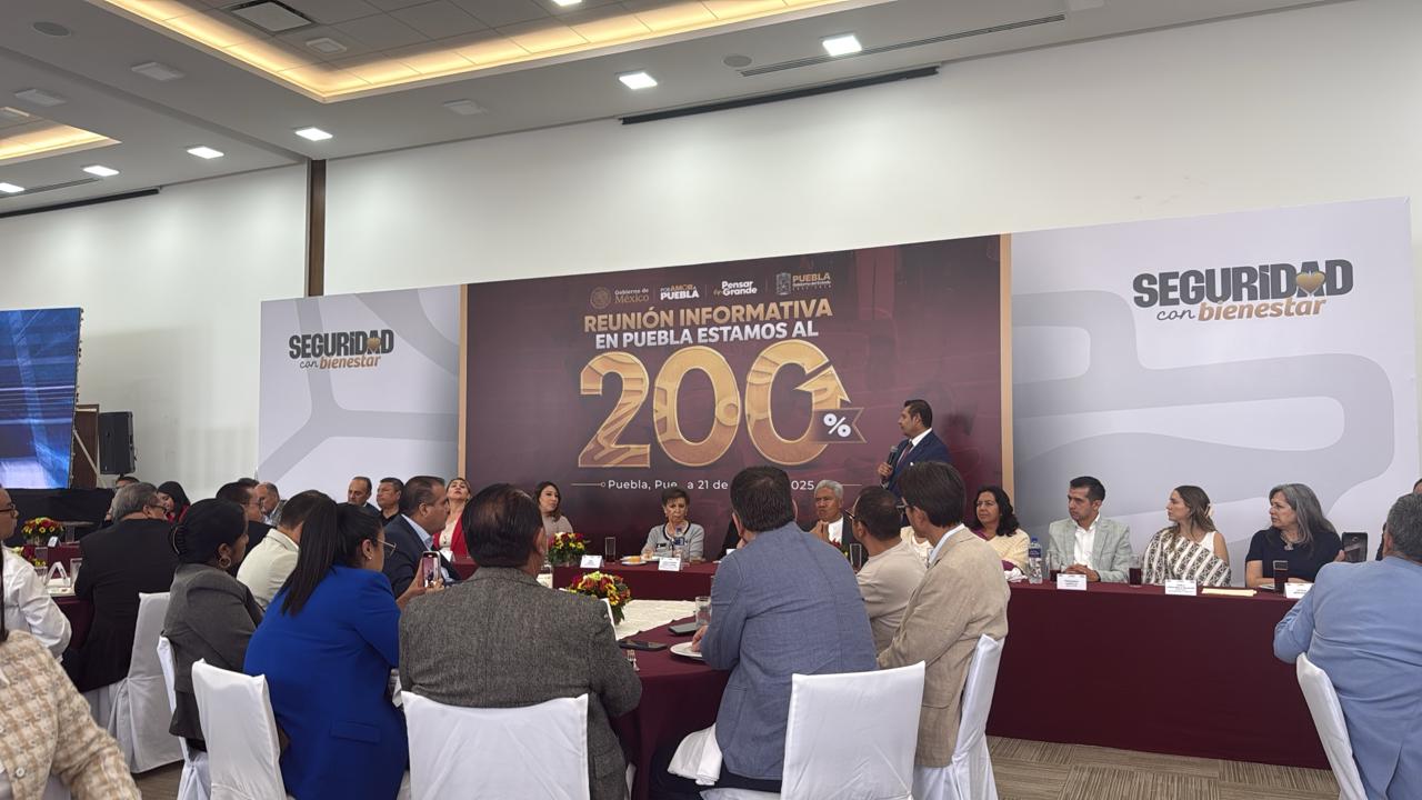 Alejandro Armenta presenta avances de gobierno en Puebla: bienestar, seguridad y apoyo al campo