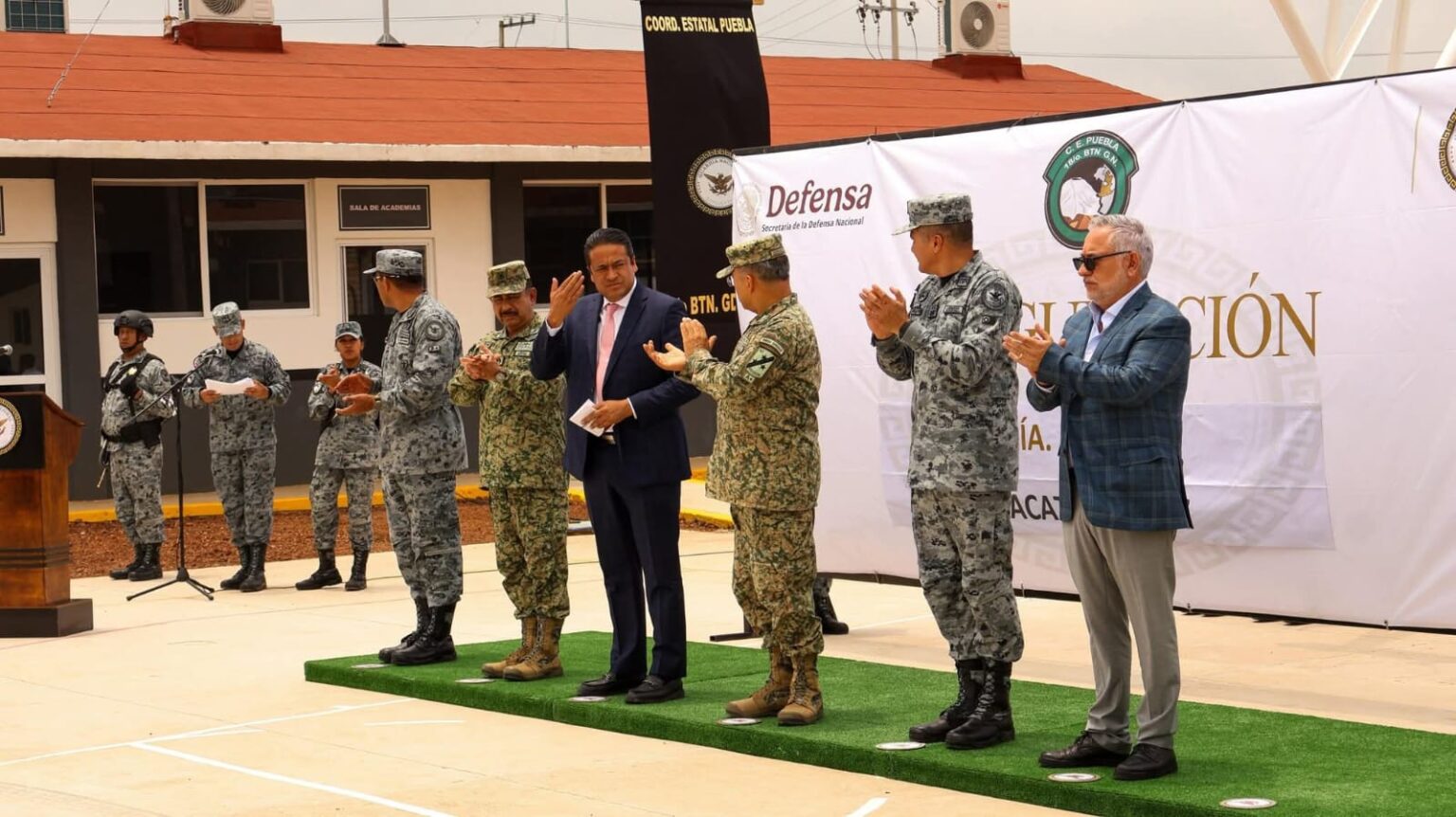 Guardia Nacional abre base regional en Chignahuapan para reforzar seguridad en la Sierra Norte