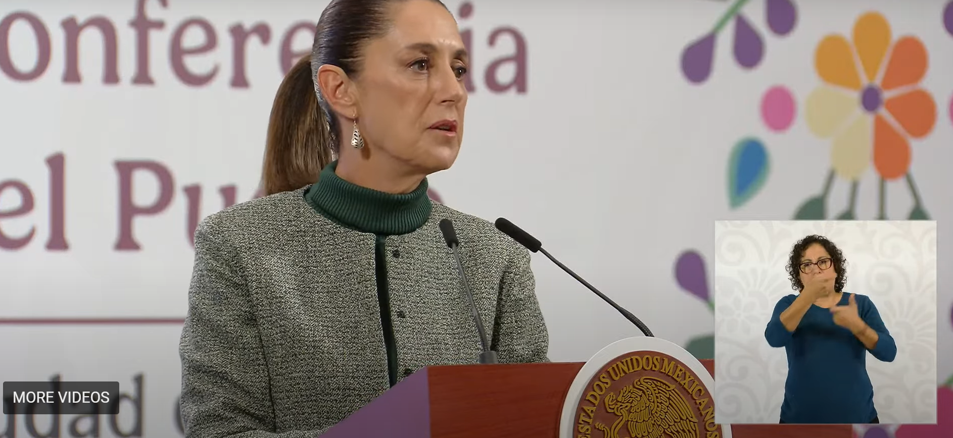 Sheinbaum rechaza plan migratorio de Estados Unidos calificándolo como discriminatorio.