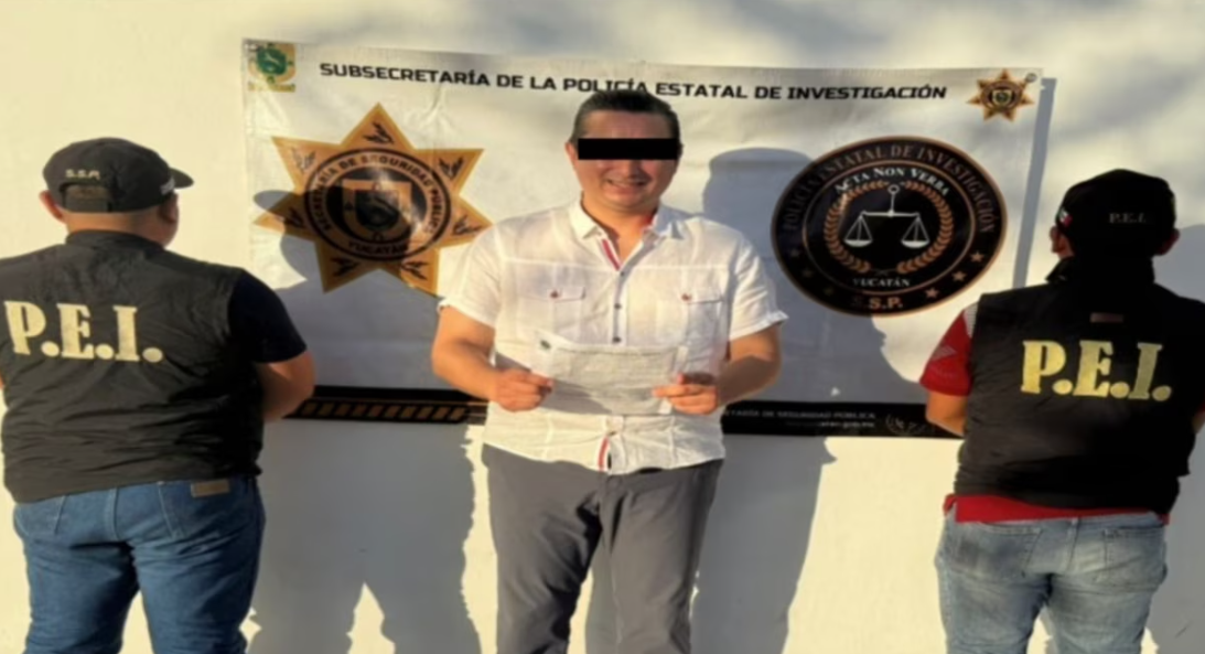 Detienen al presidente del PRI en Mérida por presunto fraude de 12 millones de pesos