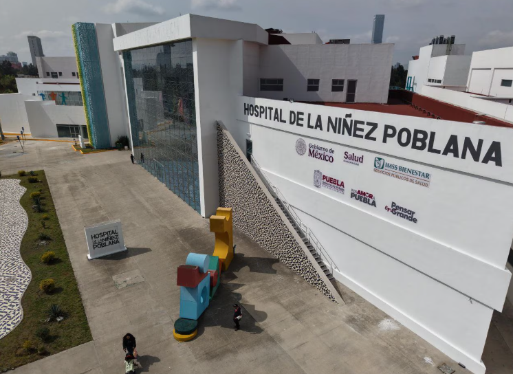 Nuevo hospital pediátrico en Puebla destaca por su infraestructura médica de alto nivel