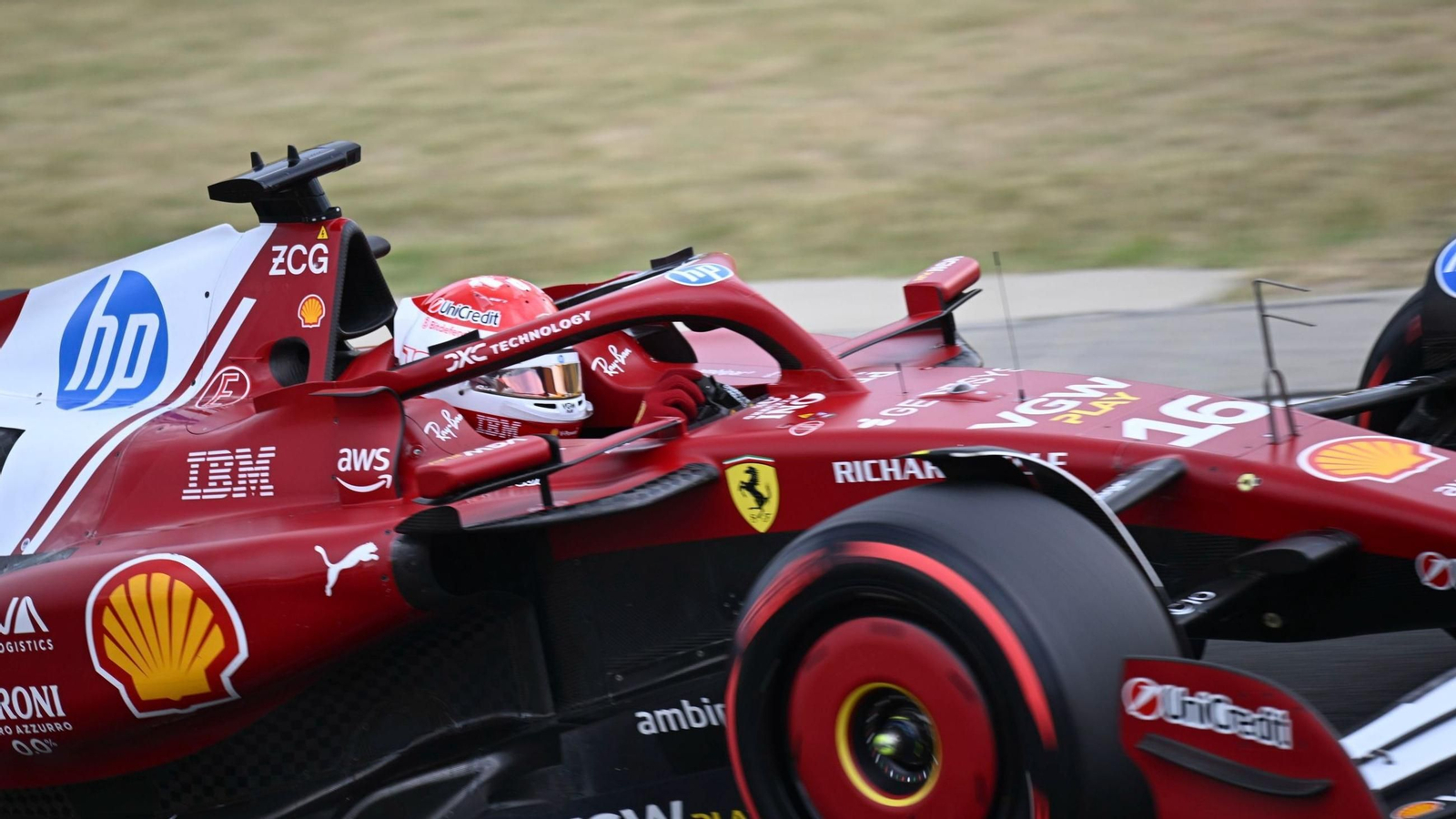 Charles Leclerc le da a Ferrari su primera pole del año en el Gran Premio de Hungría