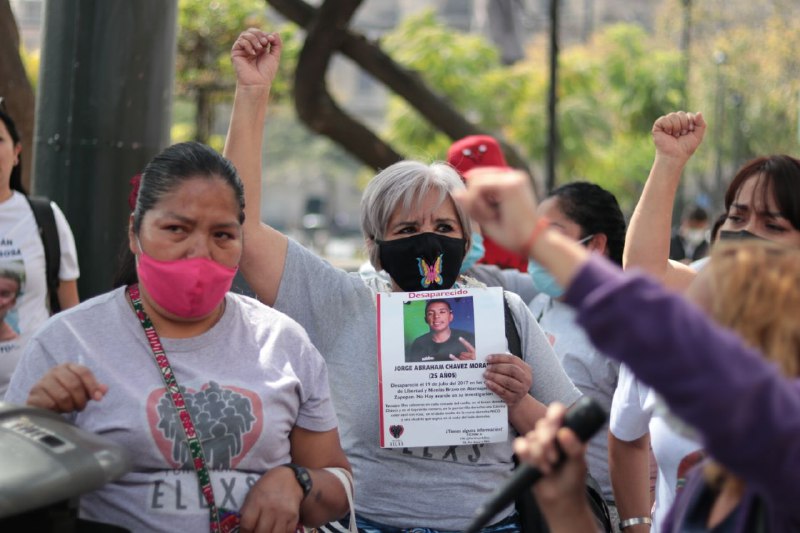 “Este día no debería existir”: colectivos de desaparecidos marchan en Puebla