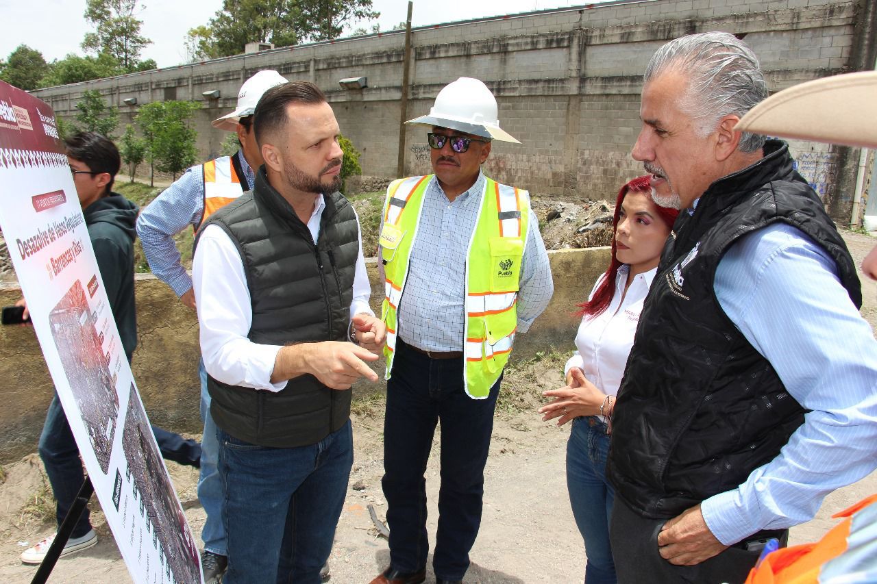 Pepe Chedraui refuerza acciones ante lluvias en Puebla