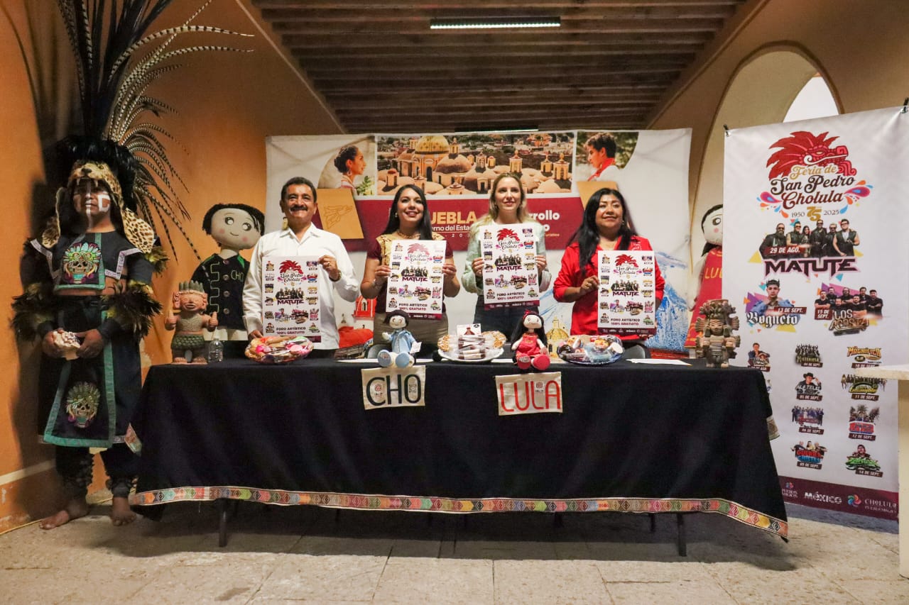 San Pedro Cholula presenta la 75ª Feria con artistas, tradición y derrama económica millonaria