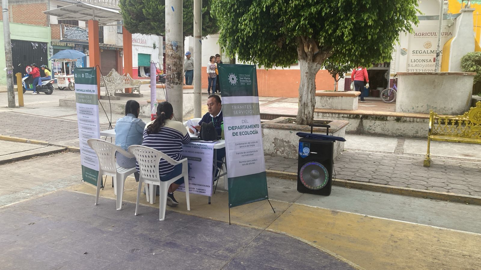 Texmelucan acerca trámites y servicios con nueva Ventanilla Móvil de Desarrollo Urbano y Medio Ambiente