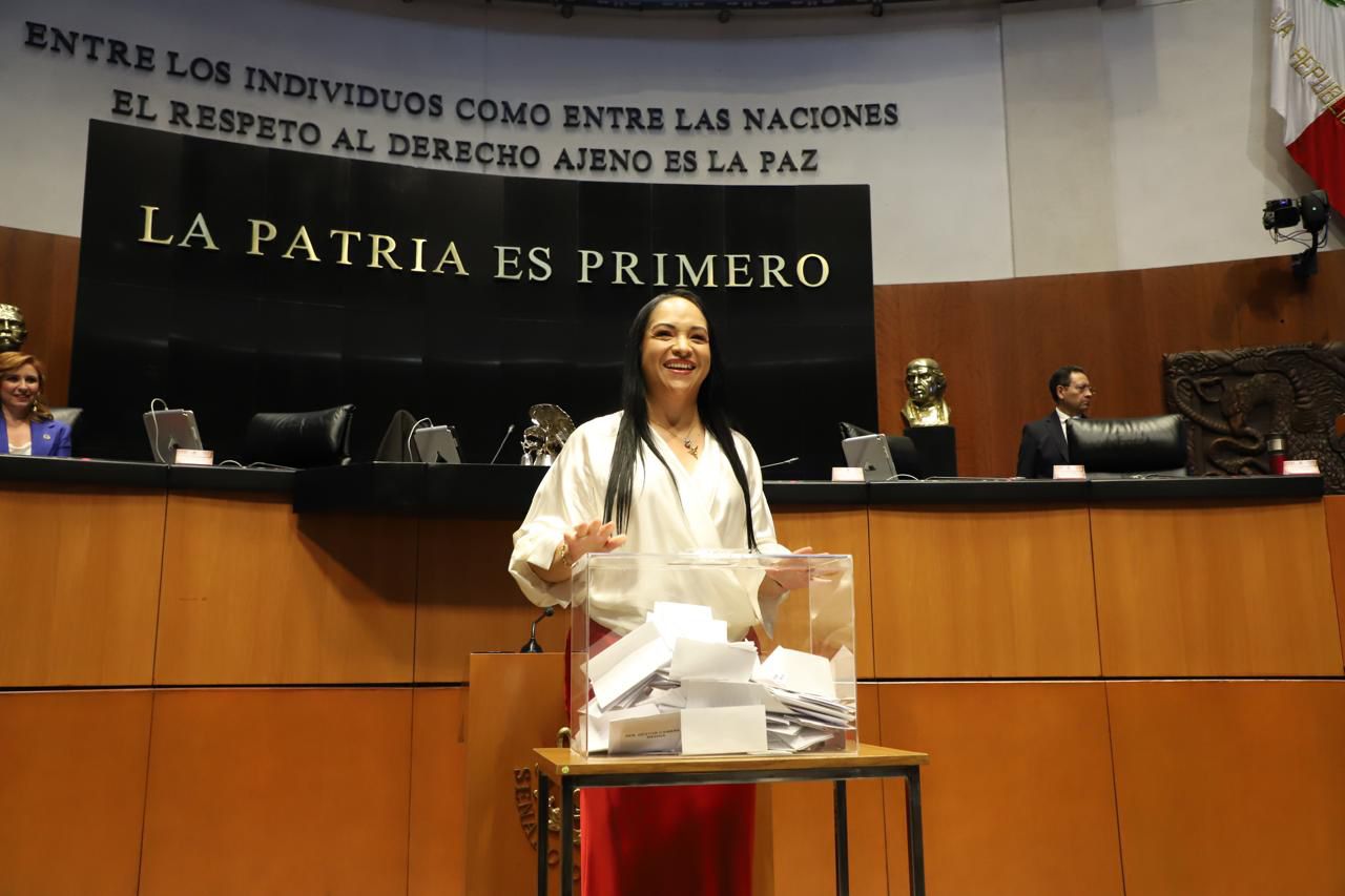 Senadora Liz Sánchez, del PT, es ratificada como secretaria de la Mesa Directiva del Senado