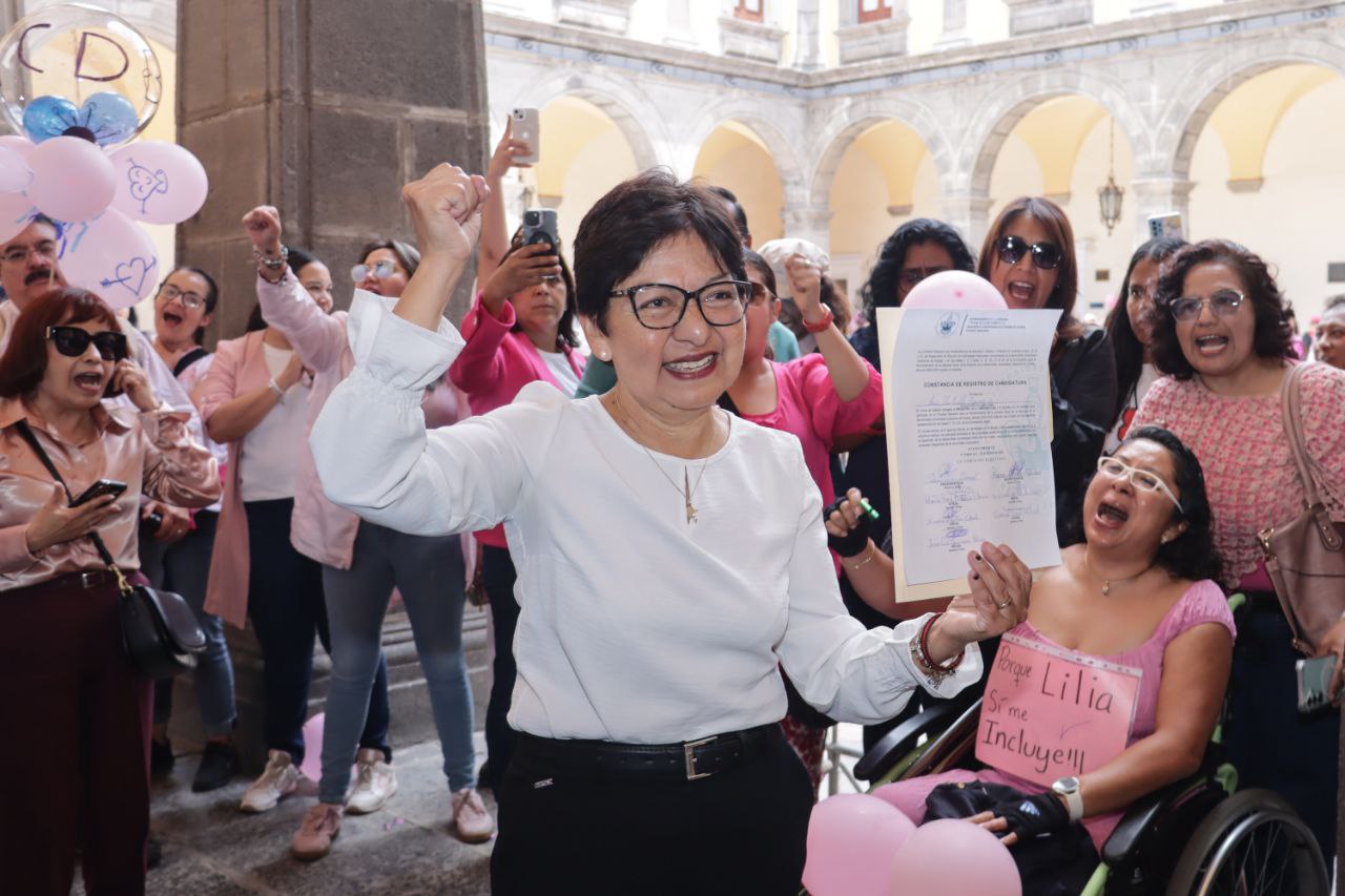 Lilia Cedillo se registra como candidata a la rectoría de la BUAP 2025-2029
