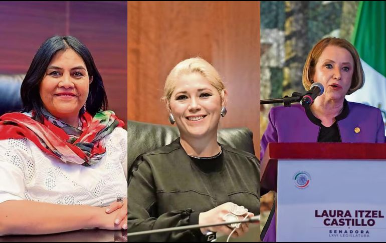 Tres senadoras de Morena compiten por la presidencia del Senado en el nuevo periodo ordinario