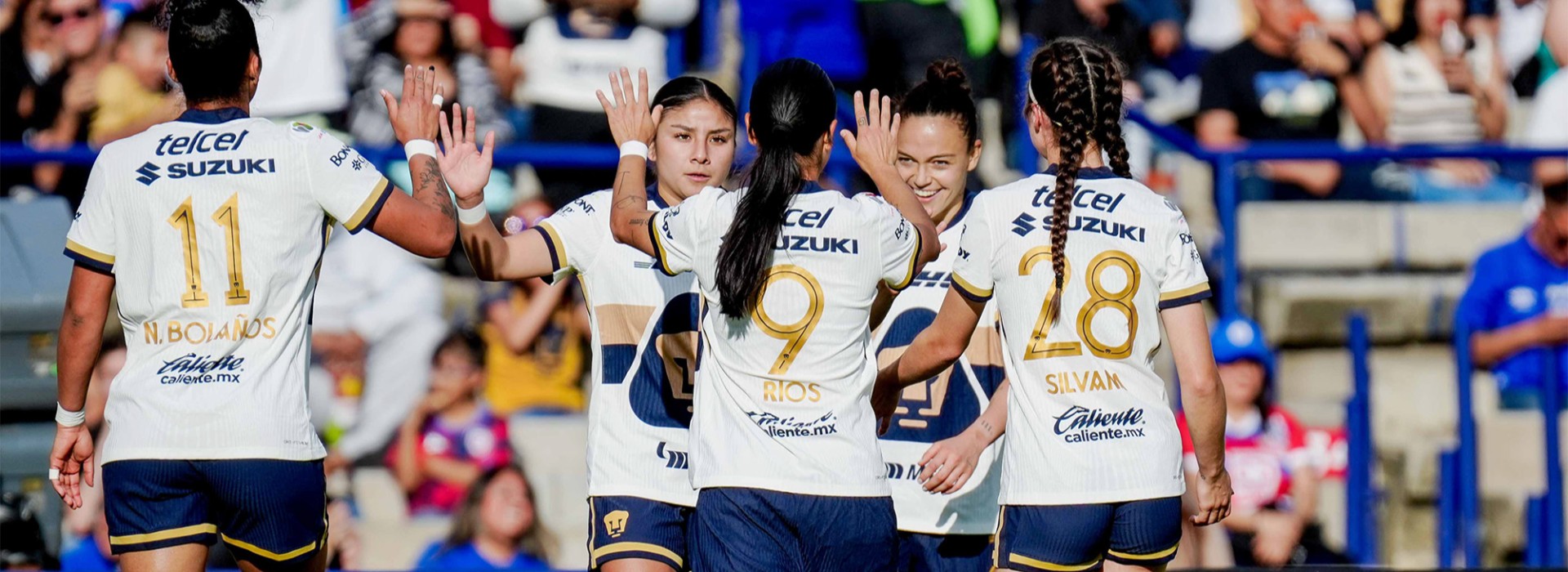 Pumas mantiene el invicto y se impone con autoridad a Cruz Azul en la Liga MX Femenil