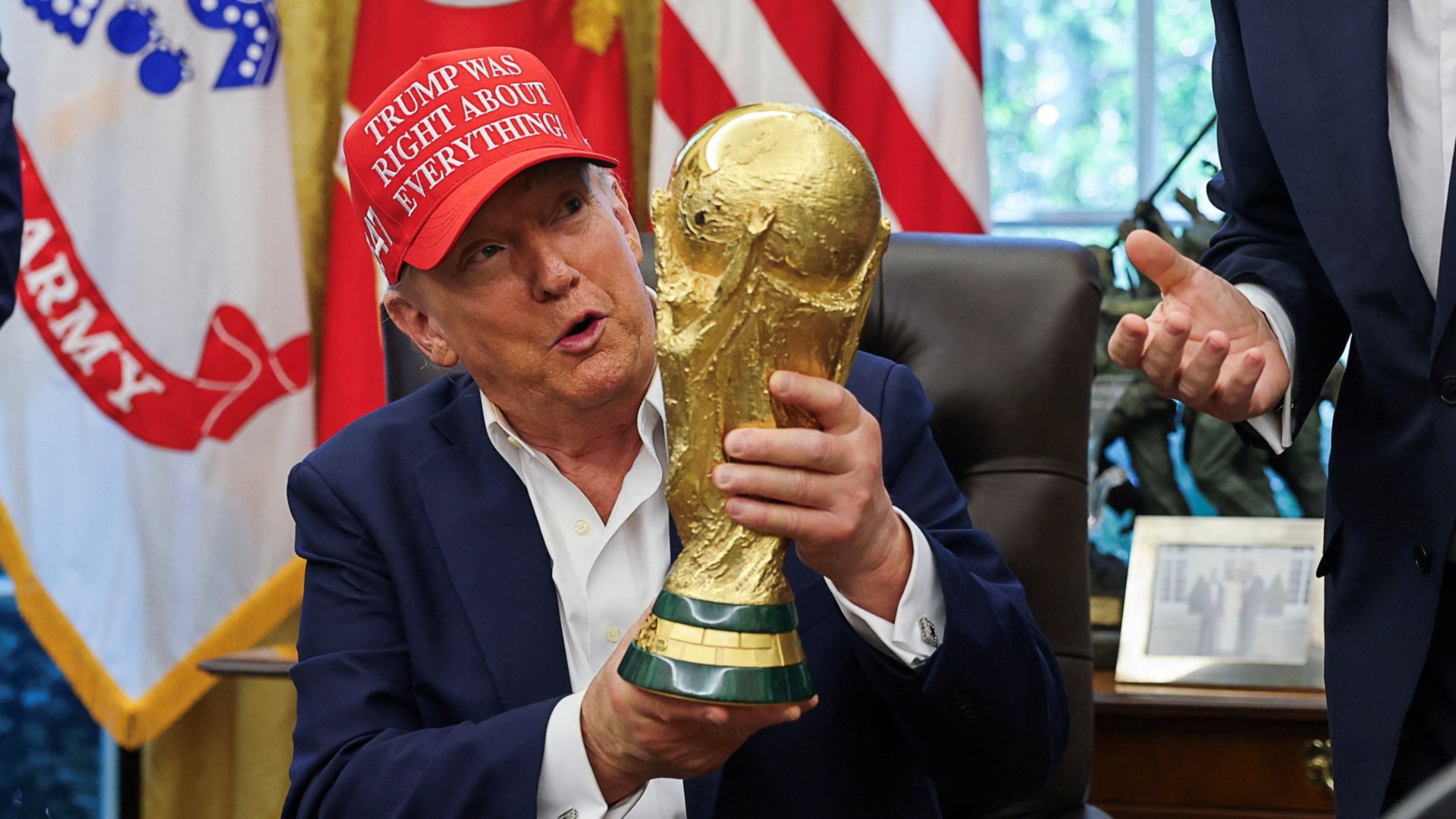 Trump anuncia que sorteo del Mundial 2026 será en Washington el 5 de diciembre