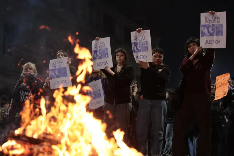 Conmoción en Argentina por feminicidio transmitido en vivo