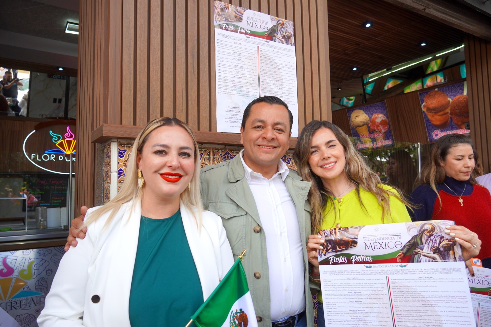 Texmelucan inicia pega de Bando Solemne 2025