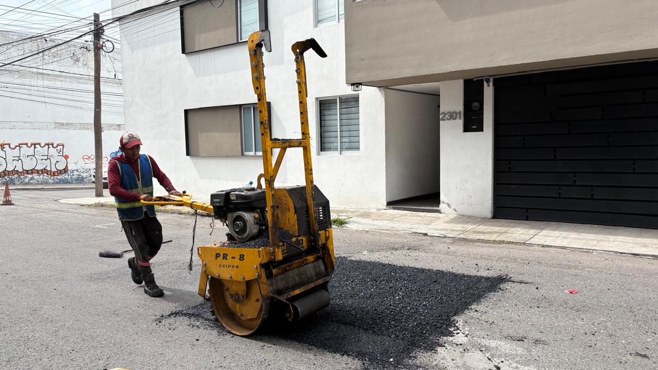 “Bacheando Puebla” mejora traslados y seguridad para usuarios de transporte por aplicación