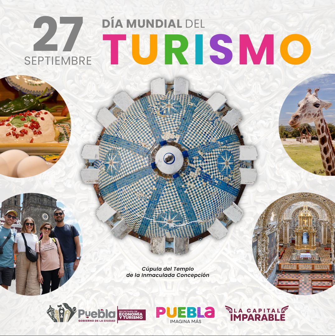 En Puebla, turismo genera empleo para más de 46 mil personas y registra aumento de visitantes en 2025