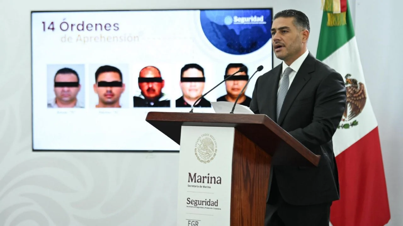 Harfuch revela red de huachicol fiscal: caen empresarios, marinos y funcionarios en Tampico