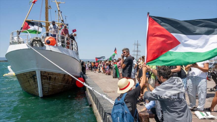 Global Sumud Flotilla con ayuda humanitaria rumbo a Gaza está en riesgo de ser interceptada