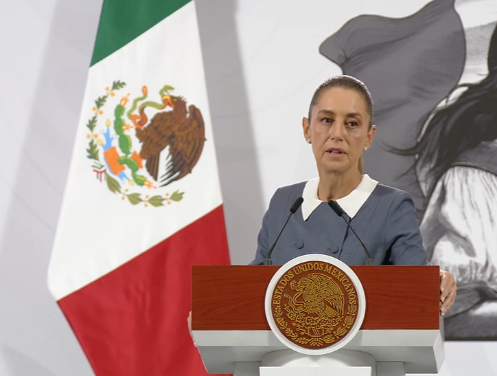 Sheinbaum rechaza presunta entrega de despensas del CJNG y reitera apoyo federal a damnificados