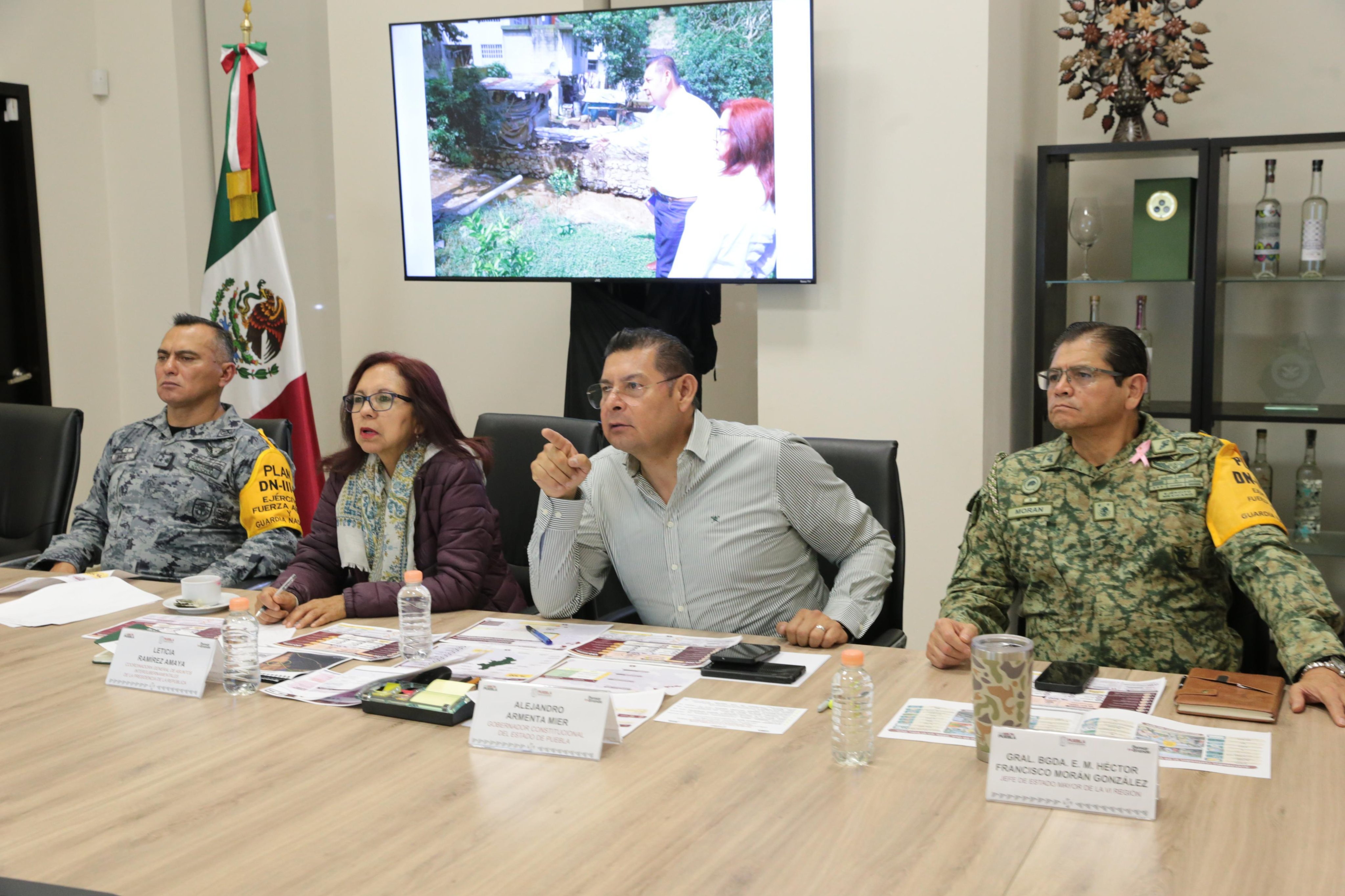 Puebla enfrentará la reconstrucción sin deuda: Armenta reorienta recursos y descarta créditos